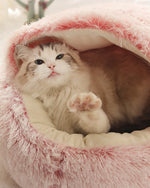 Load image into Gallery viewer, 2 In 1 Long Plush Pet Bed
