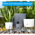 Load image into Gallery viewer, Self-Watering Flowerpot with Injection Port
