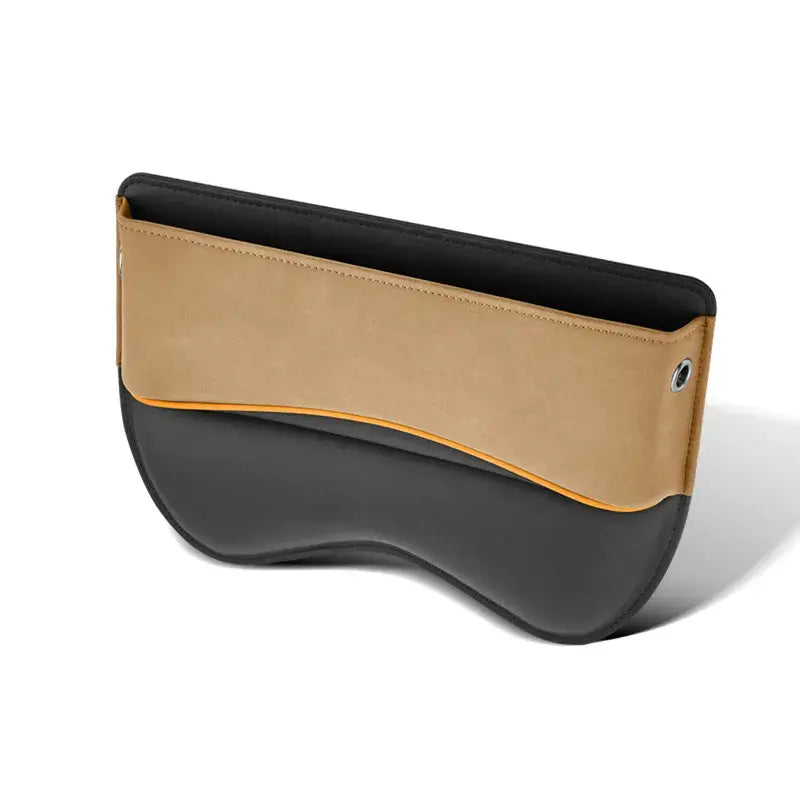 Suede Seat Side Storage Pocket