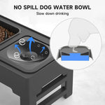 Load image into Gallery viewer, Adjustable Food and Water Bowl
