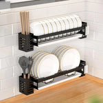 Load image into Gallery viewer, Kitchen Wall Mounted Dish Drying Rack
