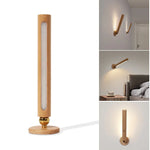 Load image into Gallery viewer, Smart Rotatable Wooden Night Light
