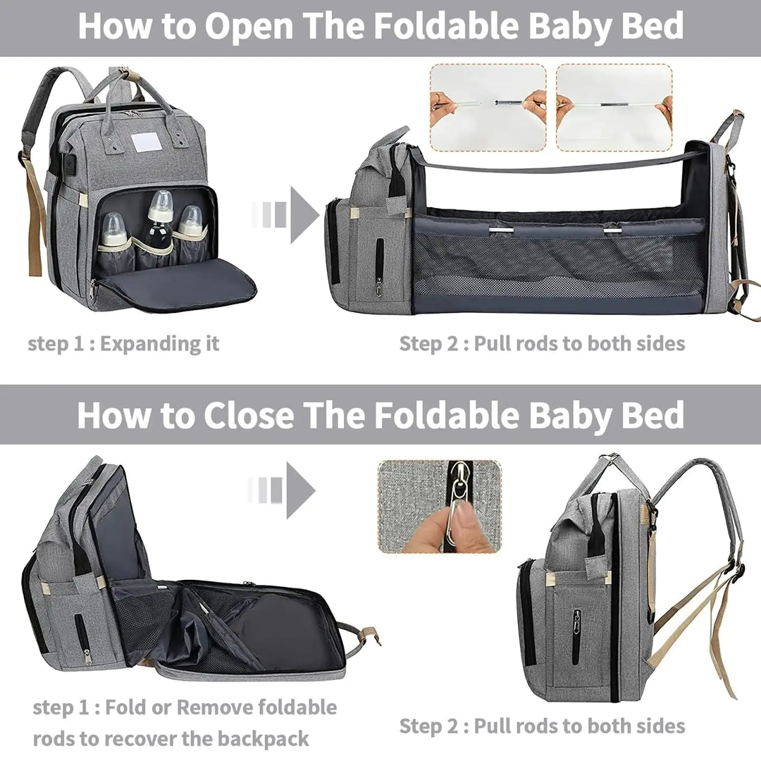 Baby Diaper Bag Nappy Stroller  For Baby