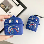Load image into Gallery viewer, Creative Shark Backpack AirPods Case