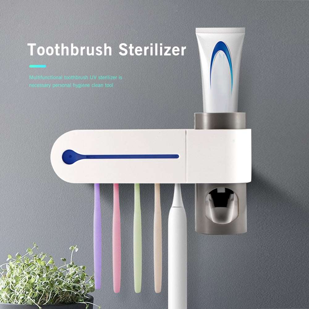 Antibacterial UV Light Toothbrush Holder eprolo