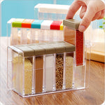 Load image into Gallery viewer, Transparent Spice Jar Set eprolo