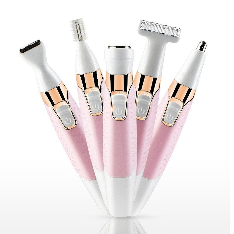 5 in 1 Electric Lady Eyebrow Trimmer and Hair Remover