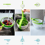 Load image into Gallery viewer, Salad Spinner and Drain Basket