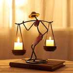 Load image into Gallery viewer, Lantern Shape Candlestick