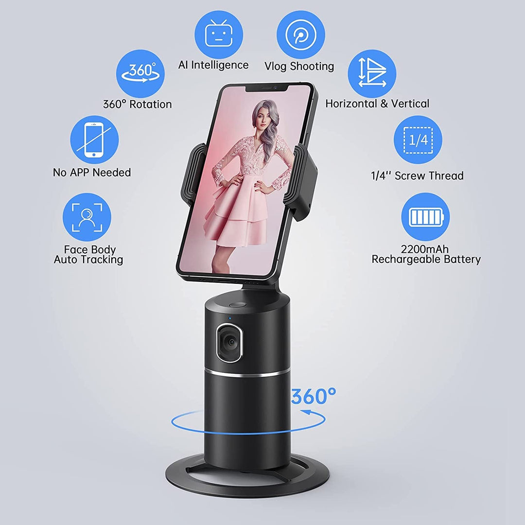 NEOHEXA™ AI Smart Selfie 360° Tracker