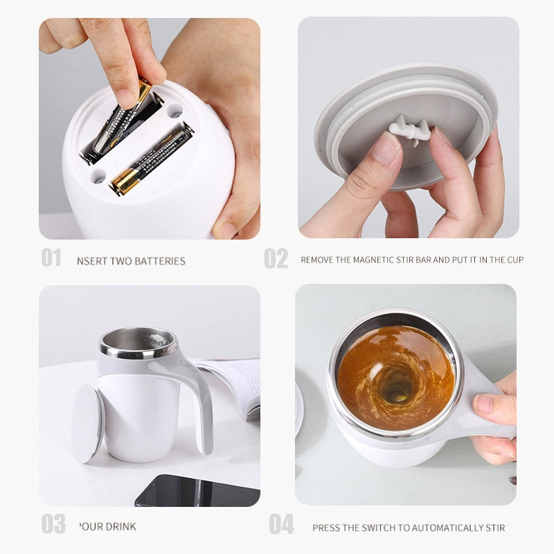 Magnetized Mixing Cup
