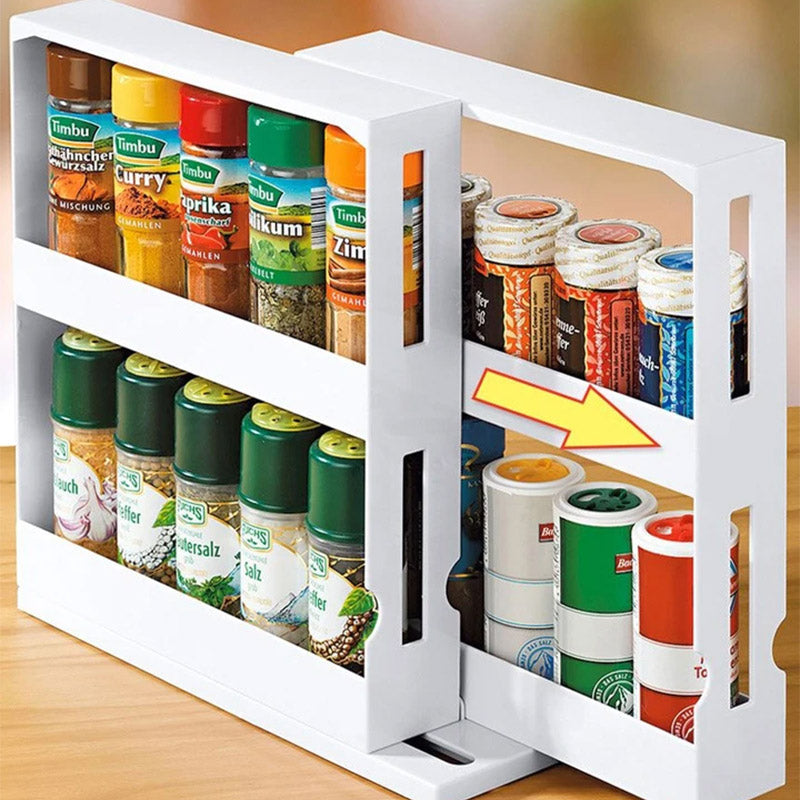 Rotating and Pull Out Shelf