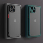 Load image into Gallery viewer, Shockproof Armor Matte Case For iPhone