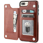 Load image into Gallery viewer, Leather Case for iPhone w/ Card Slots eprolo