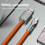Load image into Gallery viewer, 180° Rotatable 120w Super Fast Charging Cable