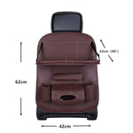 Load image into Gallery viewer, Leather Seat Back Organizer and Storage eprolo