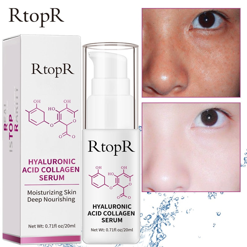 RtopR Hyaluronic Acid Collagen Face Serum