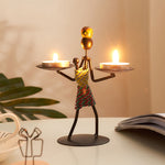 Load image into Gallery viewer, Modern Iron Man Candlestick