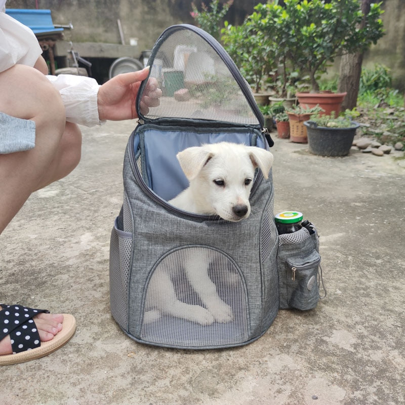 Portable Mesh Dog Bag