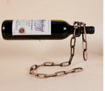 Load image into Gallery viewer, Metal Chain Hanging Wine Rack