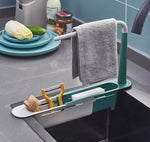 Load image into Gallery viewer, Telescopic Sink Storage Rack