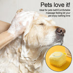 Load image into Gallery viewer, Soft Silicone Dog Massage Shampoo Brush